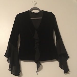 Black Velvet Top